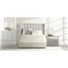 Essentials For Living Chandler Queen Bed in Cream Velvet - Lifestyle 2 - Essentials For Living Chandler Queen Bed in Cream Velvet - Lifestyle 2