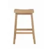 Anderson Teak Alpine Rectangular Counter Stool - Front - Anderson Teak Alpine Rectangular Counter Stool - Front