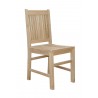 Anderson Teak Saratoga Dining Chair - Angled View