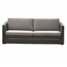 Cane-Line Chester 3-Seater Sofa Graphite Cushion -  Taupe
