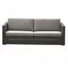 Cane-Line Chester 3-Seater Sofa Graphite Cushion -  Taupe - Cane-Line Chester 3-Seater Sofa Graphite Cushion -  Taupe
