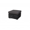 Cane-Line Chester Footstool / Coffee Table - Black Cushion