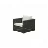 Cane-Line Chester Lounge Chair white cushion - Cane-Line Chester Lounge Chair white cushion