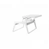 Cane-Line Chill-Out Coffee Table Dual Heights - White Colour - Cane-Line Chill-Out Coffee Table Dual Heights - White Colour