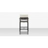 Source Furniture Chloe 23" Wicker Arm Bar Side Chair 3