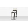 Source Furniture Chloe 20" Wicker Armless Bar Side Chair 3