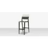Source Furniture Chloe 20" Wicker Armless Bar Side Chair 3 - Source Furniture Chloe 20" Wicker Armless Bar Side Chair 3