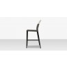 Source Furniture Chloe 20" Wicker Armless Bar Side Chair 6
