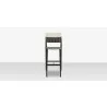 Source Furniture Chloe 20" Wicker Armless Bar Side Chair 2 - Source Furniture Chloe 20" Wicker Armless Bar Side Chair 2