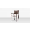 DecoScapes Chloe Rope Dining Arm Chair - Angled