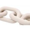 Essentials For Living Cinq Wood Link in White Wash Pine - Closeup Angle