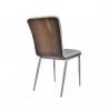 Bellini Modern Living Fernanada Dining Chair Black,Brown,Grey,Pearl White,White, Back Side Angle