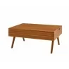 Greenington Rhody Lift Top Coffee Table Amber - Back Side Angle - Greenington Rhody Lift Top Coffee Table Amber - Back Side Angle