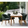 Cane-Line Peacock Chair W/Teak Legs, Cane-Line Soft Rope - Cane-Line Peacock Chair W/Teak Legs, Cane-Line Soft Rope