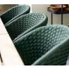 Cane-Line Peacock Chair W/Teak Legs, Cane-Line Soft Rope Dark Green Close  - Cane-Line Peacock Chair W/Teak Legs, Cane-Line Soft Rope Dark Green Close 