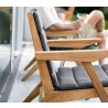 Cane-Line Flip Lounge Chair Side View