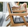 Cane-Line Flip Lounge Chair Side View - Cane-Line Flip Lounge Chair Side View