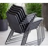 Cane-Line Vision Armchair, Stackable Outdoor View Image 3