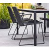 Cane-Line Vision Armchair, Stackable Outdoor View Image 8