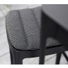 Cane-Line Cut Bar Chair, High, close view