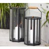 Cane-Line Lightlux Lantern W/Teak Handle Small Outdoor