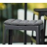 Cane-Line Cut Bar Chair, High, black -02