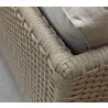 Cane-Line Diamond 2-Seater Sofa Incl. Taupe Natté Cushion Set Corner - Cane-Line Diamond 2-Seater Sofa Incl. Taupe Natté Cushion Set Corner