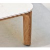 Cane-Line Table Top Travertine look, ceramic close pic