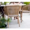 Cane-Line Ocean Chair, Stackable, Natural, Cane-Line Weave side view - Cane-Line Ocean Chair, Stackable, Natural, Cane-Line Weave side view