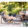 Cane-Line Endless Soft Highback Chair Incl. Grey Cane-Line Airtouch Cushion Set 