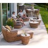 Cane-Line Basket Lounge Chair - All Basket Sets