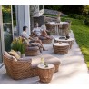 Cane-Line Basket Daybed, Incl. Natural Cane-Line AirTouch Cushion Set Outdoor 2