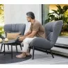 Cane-Line Serene Lounge Chair Incl. Cane-Line AirTouch Cushions side view 2 - Cane-Line Serene Lounge Chair Incl. Cane-Line AirTouch Cushions side view 2