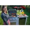 Bull BBQ 24" Steer Drop In Grill LP/NG - 3 Burner - Lifestyle - Bull BBQ 24" Steer Drop In Grill LP/NG - 3 Burner - Lifestyle