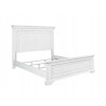 Clara California King Panel Bed - Frame Angled