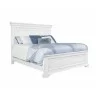 Clara California King Panel Bed - Angled - Clara California King Panel Bed - Angled