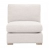 Essentials For Living Clara Modular 1-Seat Armless Chair - Front Angle