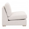 Essentials For Living Clara Modular 1-Seat Armless Chair - Side Angle