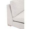 Essentials For Living Clara Modular 1-Seat Armless Chair - Arm Top Angled