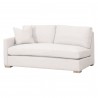 Essentials For Living Clara Modular 2-Seat Left/Right Slim Arm Sofa - Angled