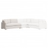 Essentials For Living Clara Modular 2-Seat Left/Right Slim Arm Sofa - Front with Collection