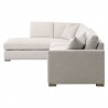 Essentials For Living Clara Modular Left-Facing Chaise - Side with Collection
