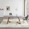 J&M Furniture Class Extension Dining Table 005