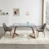 J&M Furniture Class Extension Dining Table 006 - J&M Furniture Class Extension Dining Table 006