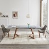 J&M Furniture Class Extension Dining Table 004