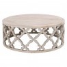 Essentials For Living Clover Large Coffee Table - Front