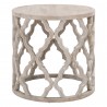 Essentials For Living Clover Large End Table - Side