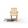 Hi Teak Furniture Felice Teak Outdoor Folding Armchair - Front