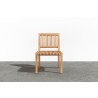 Hi Teak Furniture Clement Teak Outdoor Side Chair - Front