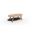 Hi Teak Furniture Daniele Teak Outdoor Table - Angled View